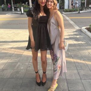 Thirty Thirty LA Puff Sleeve Mini Dress Black